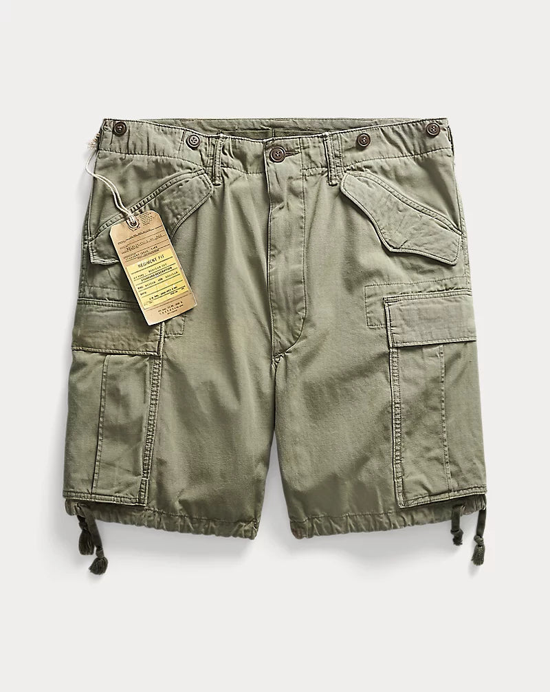 RRL Ripstop Cargo Short Shelter Green