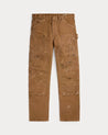 Front - RRL Engineer Fit Distressed Cargo Pant