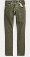 Front View of RRL Slim Fit Corduroy Pant