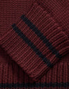 Cuff View - Appliquéd Wool Sweater