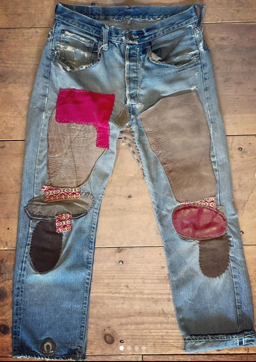 Vintage Early-mid 1960's Levi's 501 Big E Selvedge Jeans